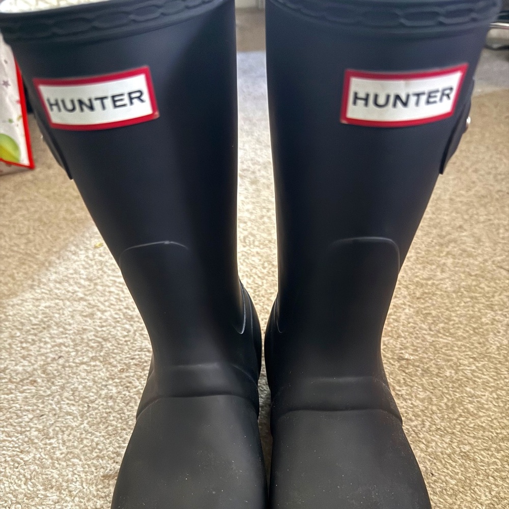 Black Hunter Boots